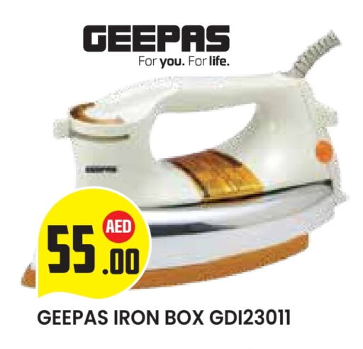 GEEPAS Ironbox available at Baniyas Spike  in UAE - Abu Dhabi