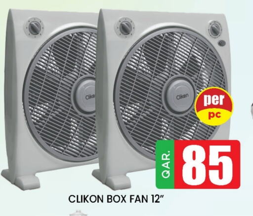 CLIKON Fan available at Doha Stop n Shop Hypermarket in Qatar - Al Wakra