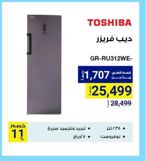 TOSHIBA Freezer available at Raya Mega Stores in Egypt - Cairo