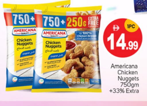 AMERICANA Chicken Nuggets available at TALAL MARKET in UAE - Abu Dhabi