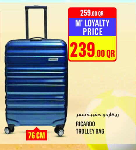 Luggage in Monoprix, Qatar Offers - Qatar Trolley available at Monoprix in Qatar - Al Shamal