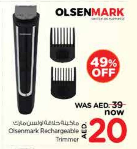 Shaving & Hair Removal in Nesto Hypermarket, UAE Offers - United Arab Emirates OLSENMARK Hair Remover available at Nesto Hypermarket in UAE - Sharjah / Ajman
