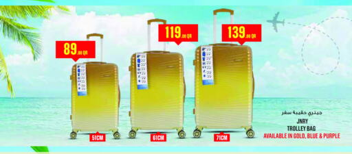 Luggage in Monoprix, Qatar Offers - Qatar Trolley available at Monoprix in Qatar - Al Shamal