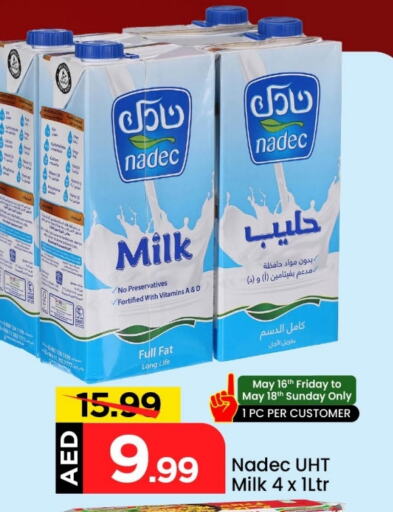 NADEC Long Life / UHT Milk available at Mark & Save in UAE - Sharjah / Ajman