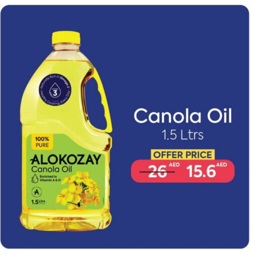 Canola Oil available at  AlokozayShop in UAE - Ras al Khaimah