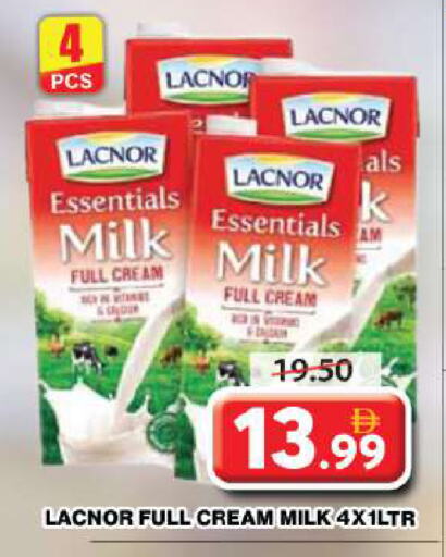 LACNOR Full Cream Milk available at Grand Hyper Market in UAE - Dubai