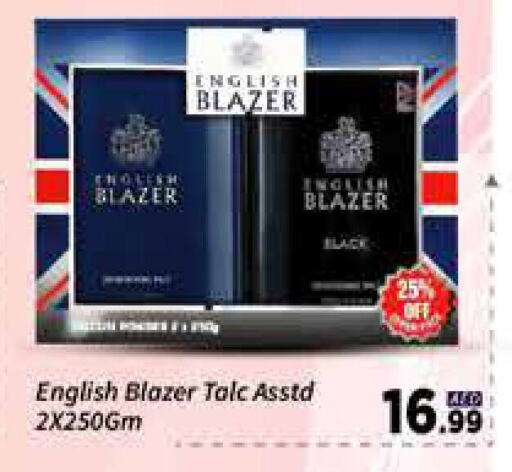 Skin & Face Care in AIKO Mall and AIKO Hypermarket, UAE Offers - United Arab Emirates ENGLISH BLAZER Talcum Powder available at AIKO Mall and AIKO Hypermarket in UAE - Dubai
