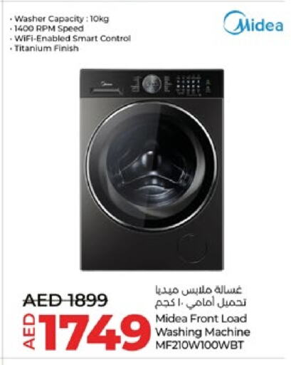 Large Appliances in Lulu Hypermarket, UAE Offers - United Arab Emirates MIDEA Washing Machine available at Lulu Hypermarket in UAE - Abu Dhabi