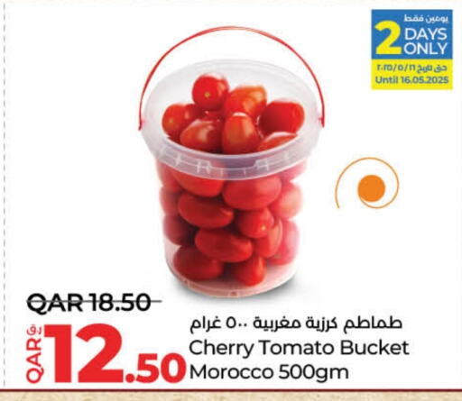Fresh Vegetables in LuLu Hypermarket, Qatar Offers - Qatar Tomato from Morocco available at LuLu Hypermarket in Qatar - Al-Shahaniya
