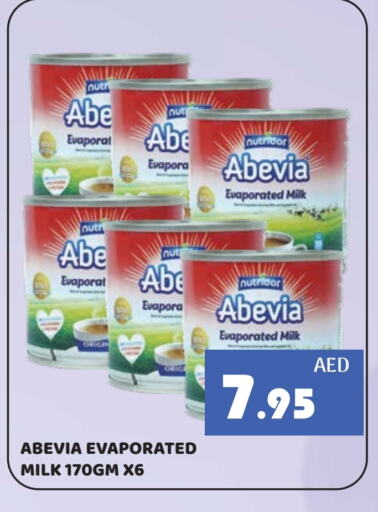 Powdered & Condensed Milk in Kerala Hypermarket, UAE Offers - United Arab Emirates ABEVIA Evaporated Milk available at Kerala Hypermarket in UAE - Ras al Khaimah