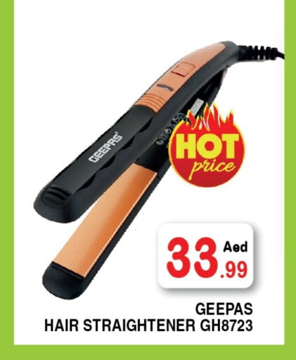 Hair Care in Ain Al Madina Hypermarket, UAE Offers - United Arab Emirates GEEPAS Hair Appliances available at Ain Al Madina Hypermarket in UAE - Sharjah / Ajman