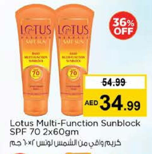 Skin & Face Care in Nesto Hypermarket, UAE Offers - United Arab Emirates LOTUS Face Cream available at Nesto Hypermarket in UAE - Fujairah