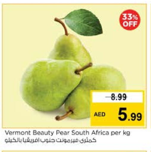 Fresh Fruits in Nesto Hypermarket, UAE Offers - United Arab Emirates Pear from South Africa available at Nesto Hypermarket in UAE - Sharjah / Ajman