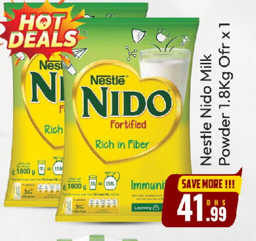 NIDO Milk Powder available at FOODZONE HYPERMARKET in UAE - Sharjah / Ajman