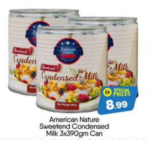 AMERICAN NATURE Condensed Milk available at BIGmart in UAE - Abu Dhabi