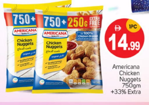 AMERICANA Chicken Nuggets available at TALAL MARKET in UAE - Dubai