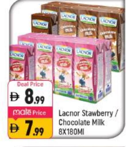 LACNOR Flavoured Milk available at Shaklan  in UAE - Dubai