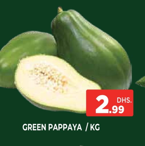 الخضروات الطازجة in اينس المدينة هايبرماركت, UAE Offers - الإمارات العربية المتحدة Pappaya available at اينس المدينة هايبرماركت in الإمارات العربية المتحدة , الامارات - الشارقة / عجمان