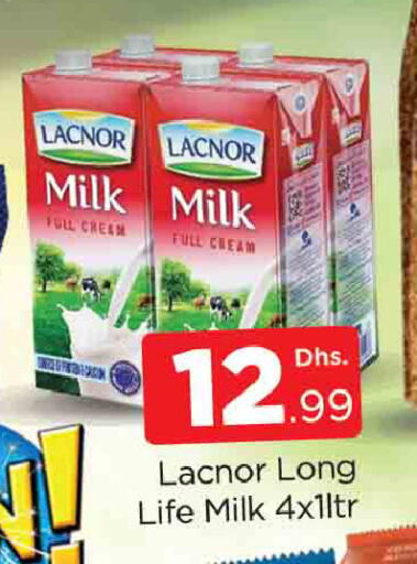 LACNOR Long Life / UHT Milk available at AL MADINA (Dubai) in UAE - Dubai