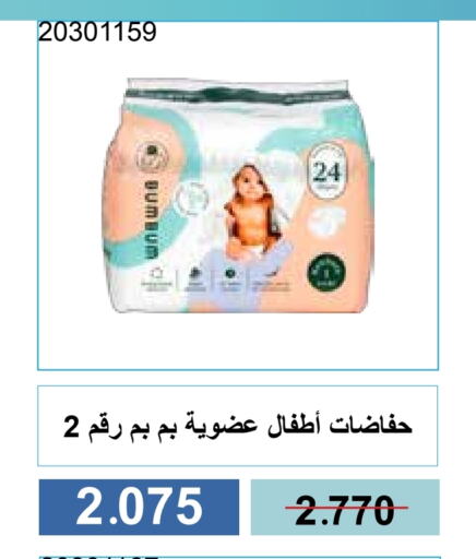 حفاضات أطفال in جمعية مشرف التعاونية, الكويت Offers - الكويت available at جمعية مشرف التعاونية in الكويت - مدينة الكويت
