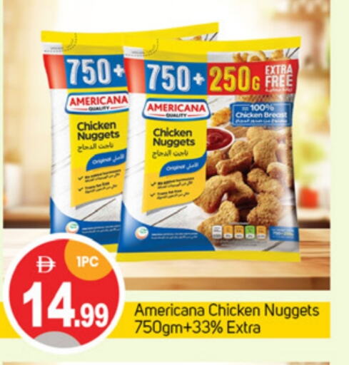 AMERICANA Chicken Nuggets available at TALAL MARKET in UAE - Dubai