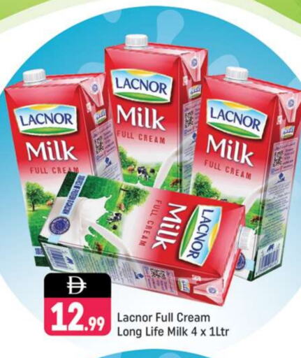 LACNOR Long Life / UHT Milk available at Shaklan  in UAE - Dubai