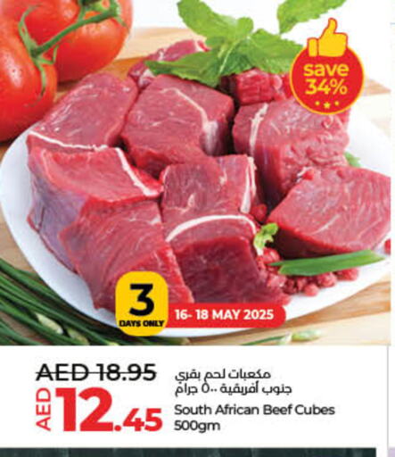 Beef available at Lulu Hypermarket in UAE - Umm al Quwain