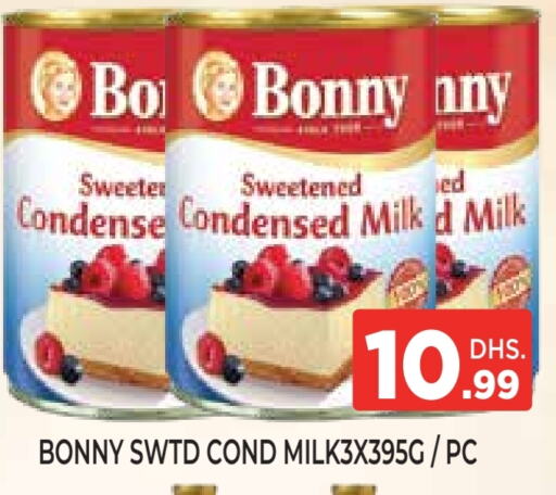BONNY Condensed Milk available at Ainas Al madina hypermarket in UAE - Sharjah / Ajman