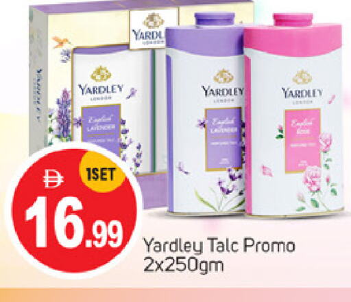 Skin & Face Care in TALAL MARKET, UAE Offers - United Arab Emirates YARDLEY Talcum Powder available at TALAL MARKET in UAE - Abu Dhabi