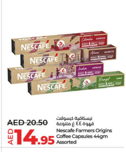 NESCAFE Coffee available at Lulu Hypermarket in UAE - Dubai