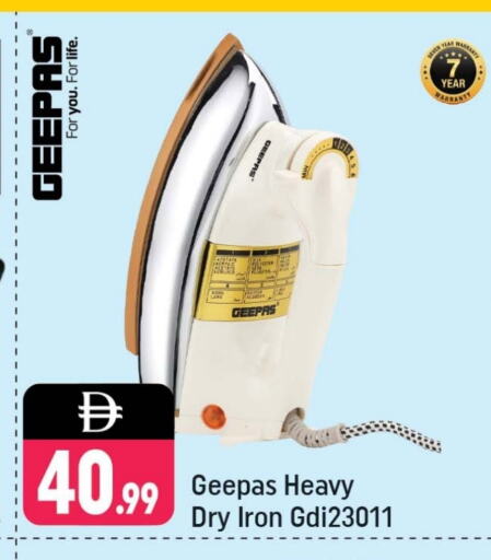 GEEPAS Ironbox available at Shaklan  in UAE - Dubai