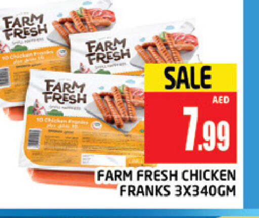 FARM FRESH Chicken Franks available at AL MADINA (Dubai) in UAE - Dubai