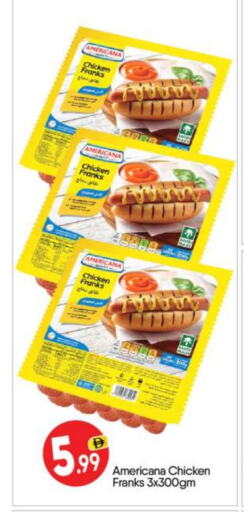 AMERICANA Chicken Franks available at BIGmart in UAE - Abu Dhabi