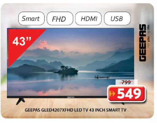 GEEPAS Smart TV available at Grand Hyper Market in UAE - Sharjah / Ajman