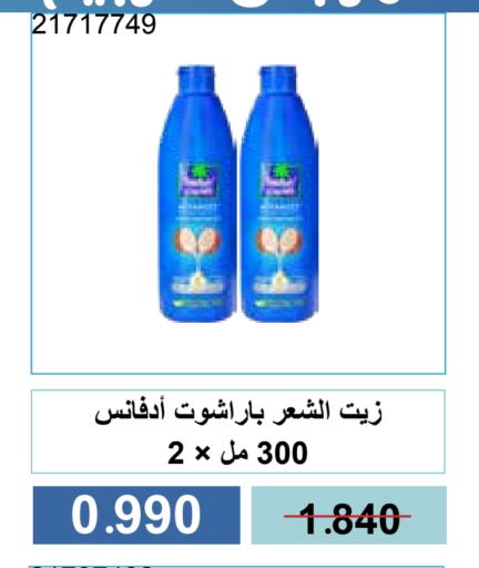 العناية بالشعر in جمعية مشرف التعاونية, الكويت Offers - الكويت باراشوت زيت شعر available at جمعية مشرف التعاونية in الكويت - مدينة الكويت