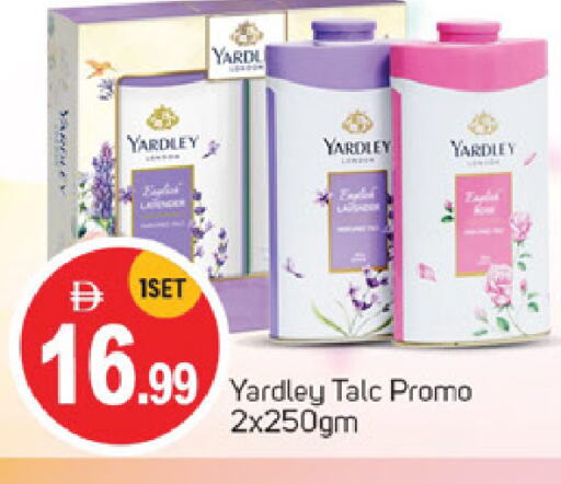 YARDLEY Talcum Powder available at TALAL MARKET in UAE - Sharjah / Ajman