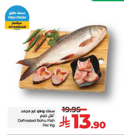 الأسماك الطازجة in لولو هايبرماركت, المملكة العربية السعودية Offers - المملكة العربية السعودية available at لولو هايبرماركت in مملكة العربية السعودية, السعودية, سعودية - سيهات