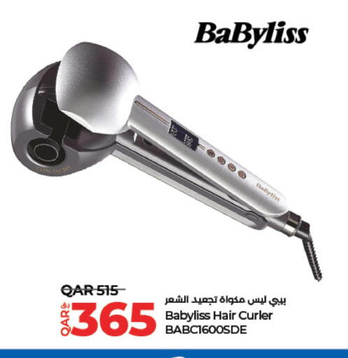 BABYLISS Hair Appliances available at LuLu Hypermarket in Qatar - Al Wakra