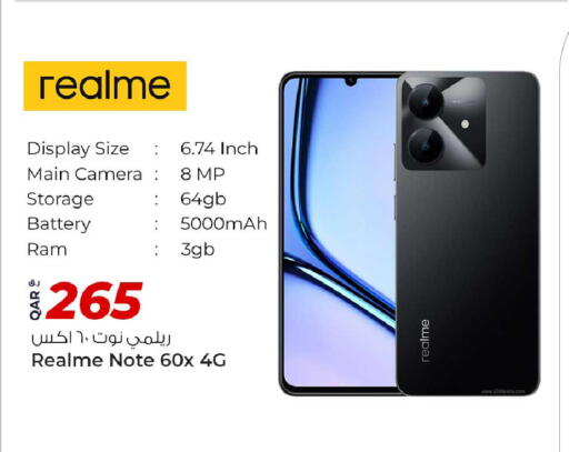 REALME available at Rawabi Hypermarket in Qatar - Al-Shahaniya