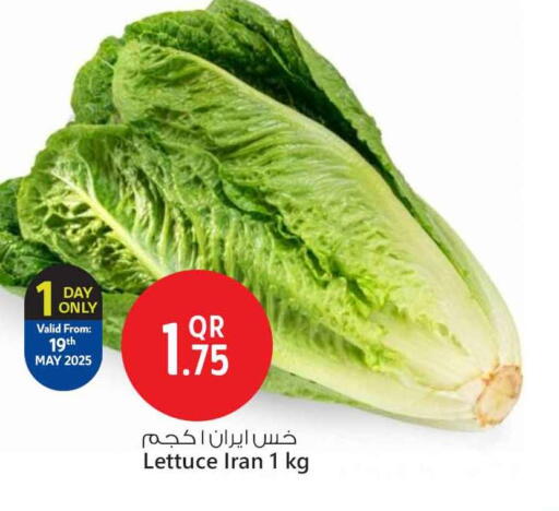 Fresh Vegetables in Safari Hypermarket, Qatar Offers - Qatar Lettuce from Iran available at Safari Hypermarket in Qatar - Al-Shahaniya