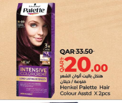 Hair Care in LuLu Hypermarket, Qatar Offers - Qatar PALETTE Hair Colour available at LuLu Hypermarket in Qatar - Al-Shahaniya