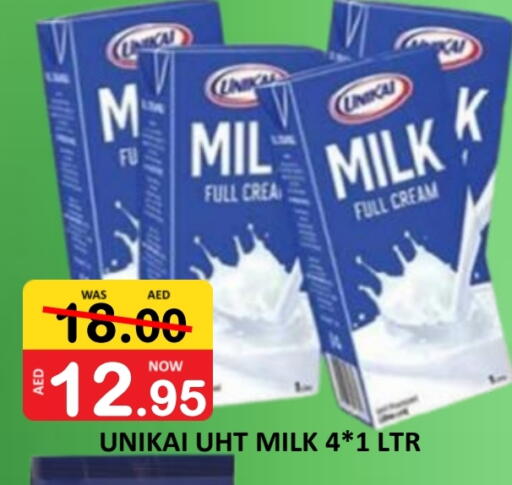 UNIKAI Long Life / UHT Milk available at ROYAL GULF HYPERMARKET LLC in UAE - Abu Dhabi