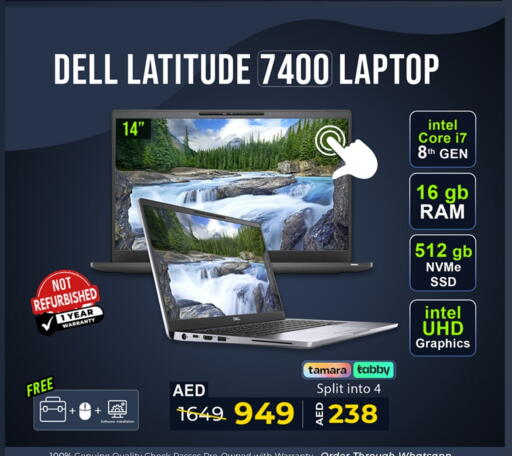 DELL Laptop available at TechDelas Electronics Trading in UAE - Al Ain