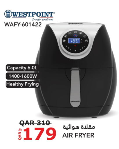 WESTPOINT Air Fryer available at Darwish Trading in Qatar - Umm Salal