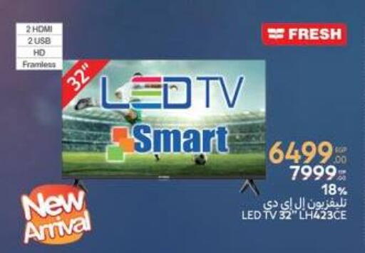 FRESH Smart TV available at Carrefour  in Egypt - Cairo