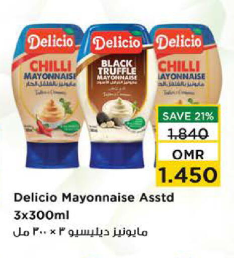 DELICIO Mayonnaise available at Nesto Hyper Market   in Oman - Sohar