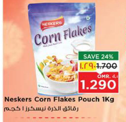 Cereals & Bars in Nesto Hyper Market , Oman Offers - Oman NESKERS Corn Flakes available at Nesto Hyper Market in Oman - Salalah