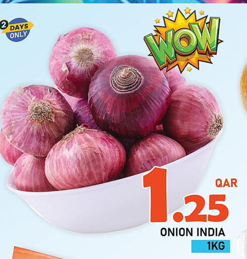 Onion from India available at Passion Hypermarket in Qatar - Al Wakra