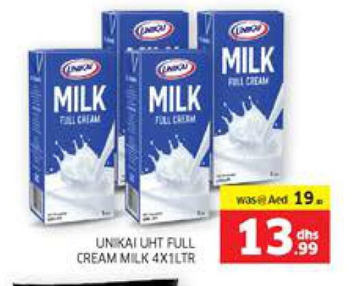 UNIKAI Full Cream Milk available at Seven Emirates Supermarket in UAE - Abu Dhabi