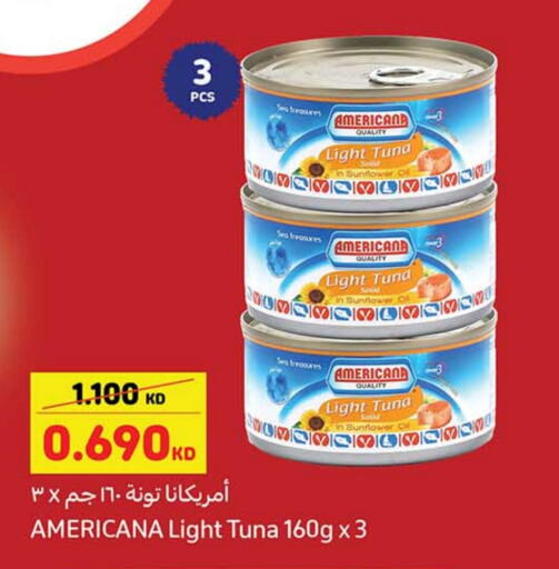 AMERICANA Tuna - Canned available at Carrefour in Kuwait - Ahmadi Governorate